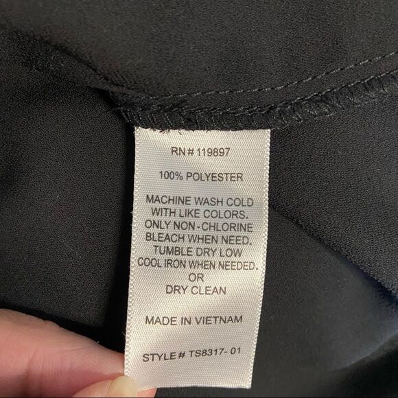 COLLECTIVE CONCEPTS LONG SLEEVES XS Black - Picture 5 of 5